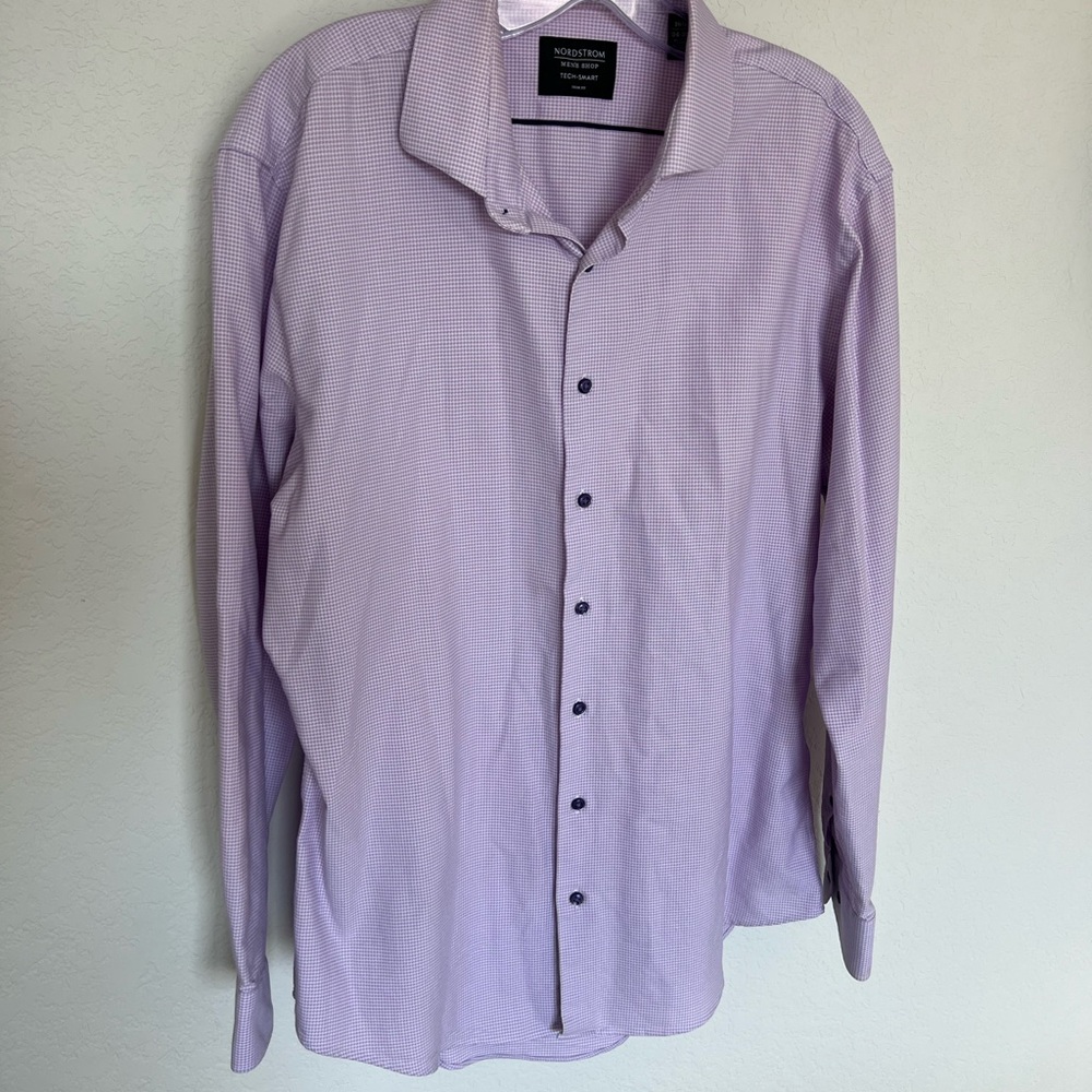 Men's Purple Dress Shirt by Nordstrom